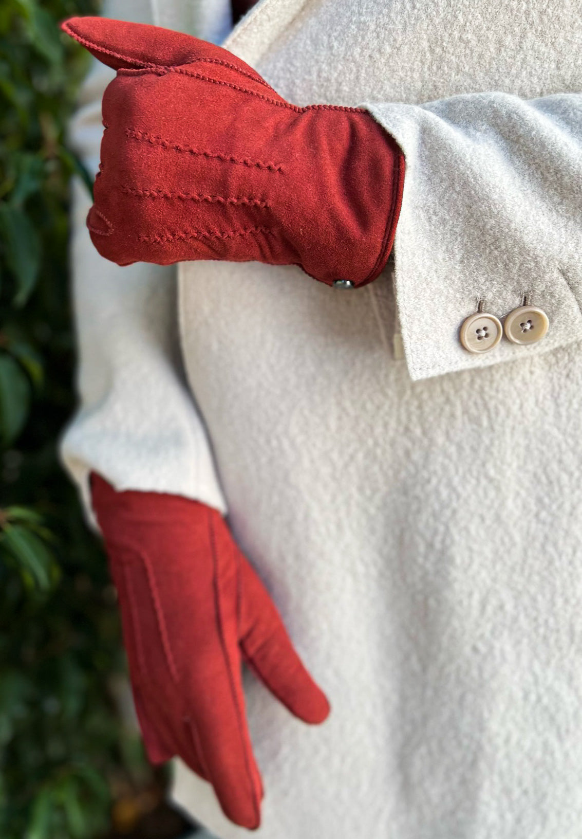 FINJA - Lammfellhandschuhe mit warmer Fütterung