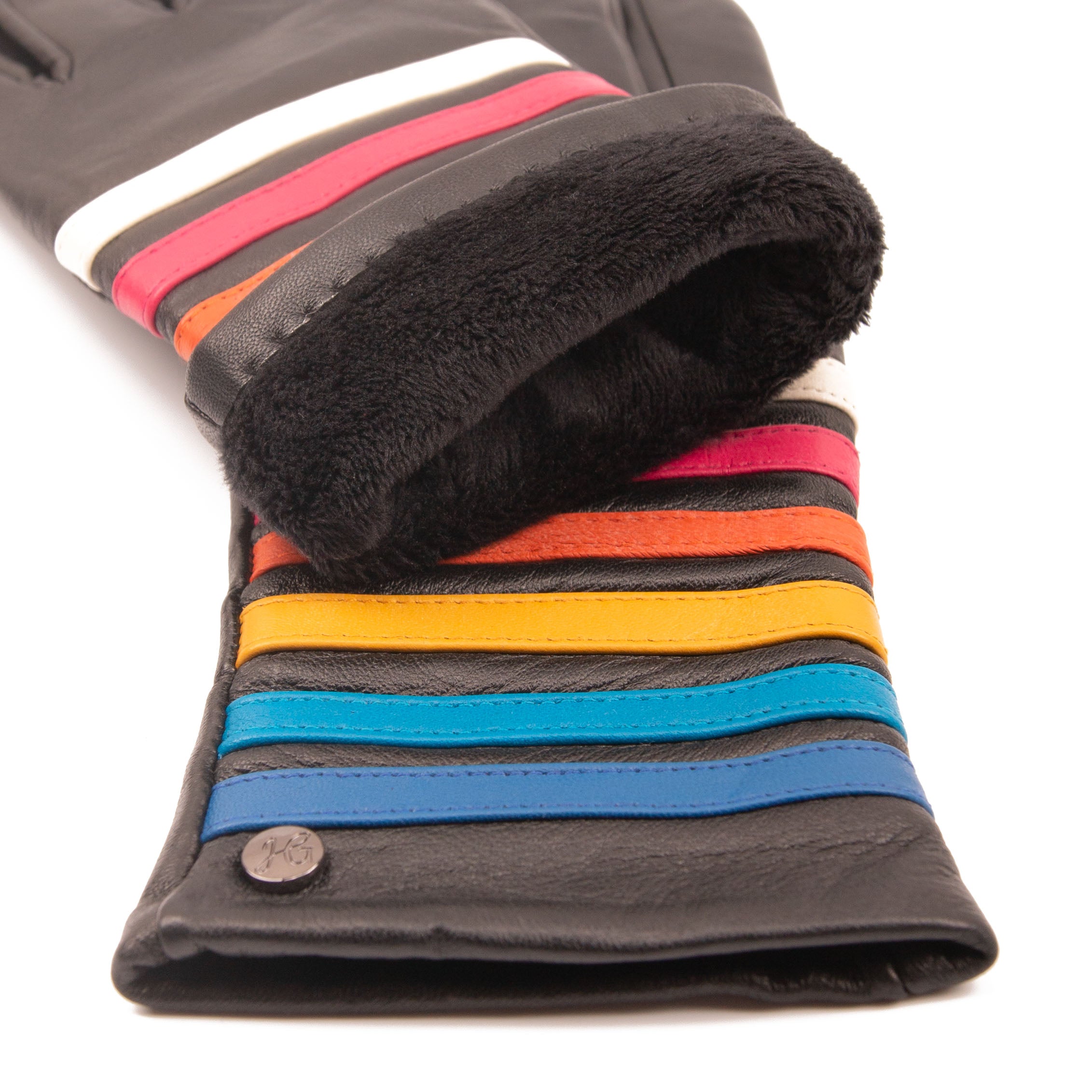 Ms. Pride - Lammlederhandschuhe - Fleece Fütterung - Touchfunktion
