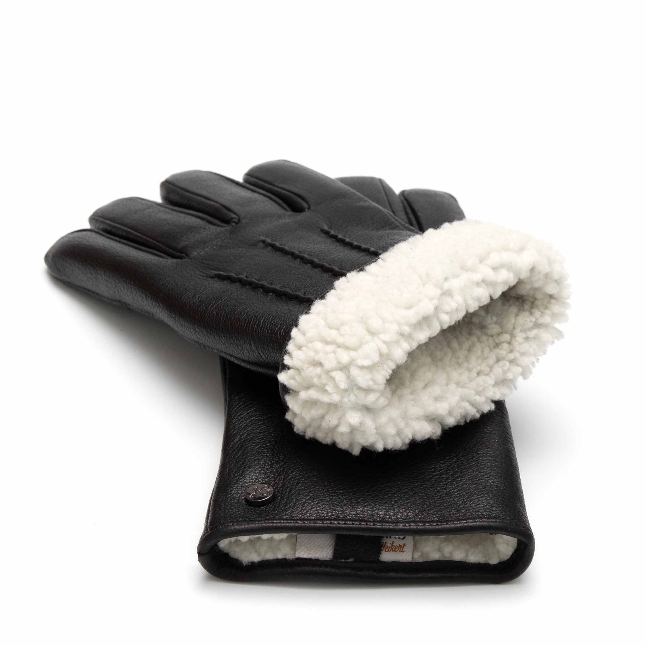 ziegenleder handschuhe aldi CHUCK – Ziegenlederhandschuhe mit Luxus Curly Lammfell
