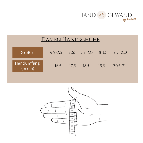 TRAUDL - Lammleder Damenhandschuhe mit Merino Lammfell-Fütterung - Touchfunktion