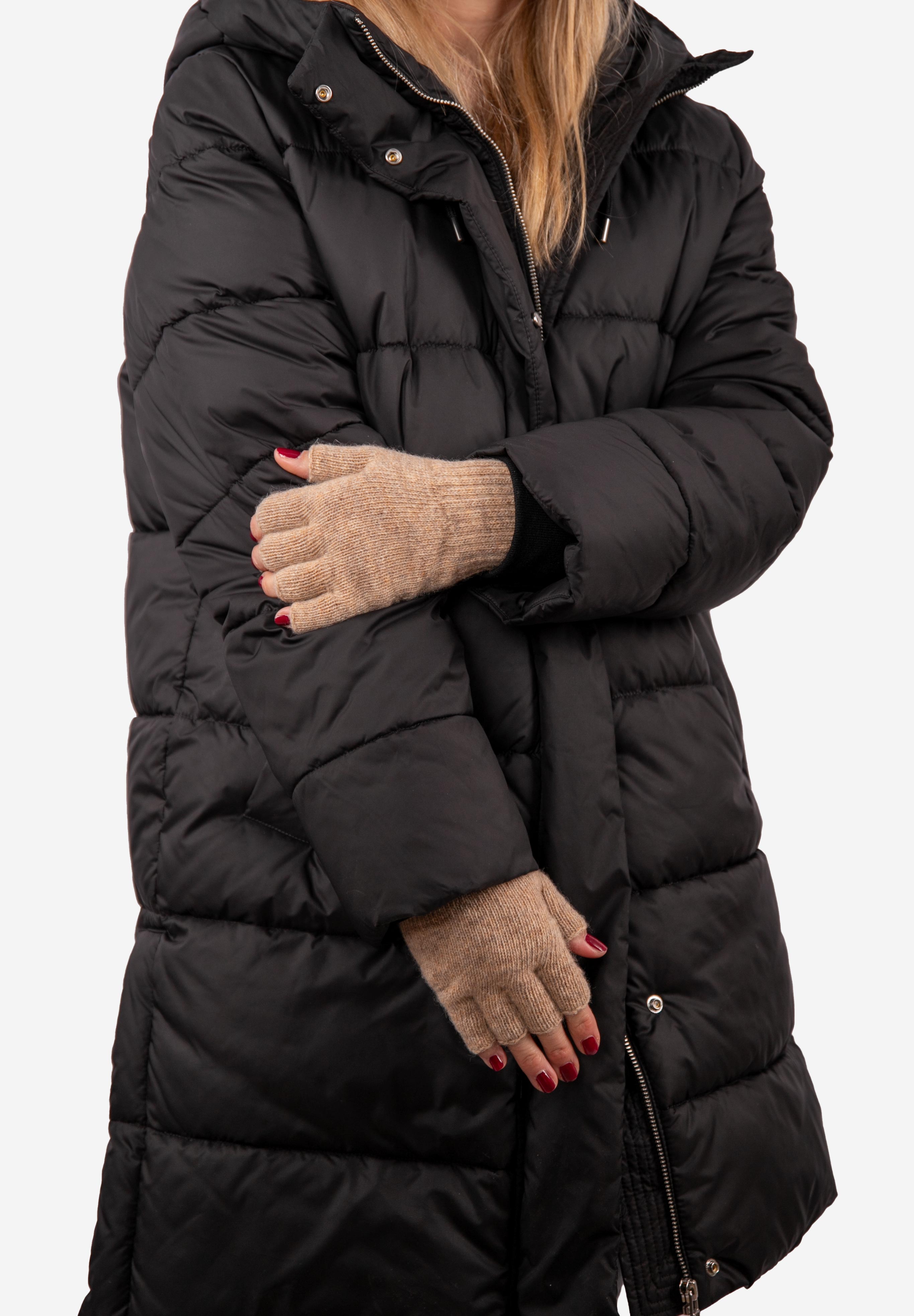 MARIE -  Halbfinger Strickhandschuhe