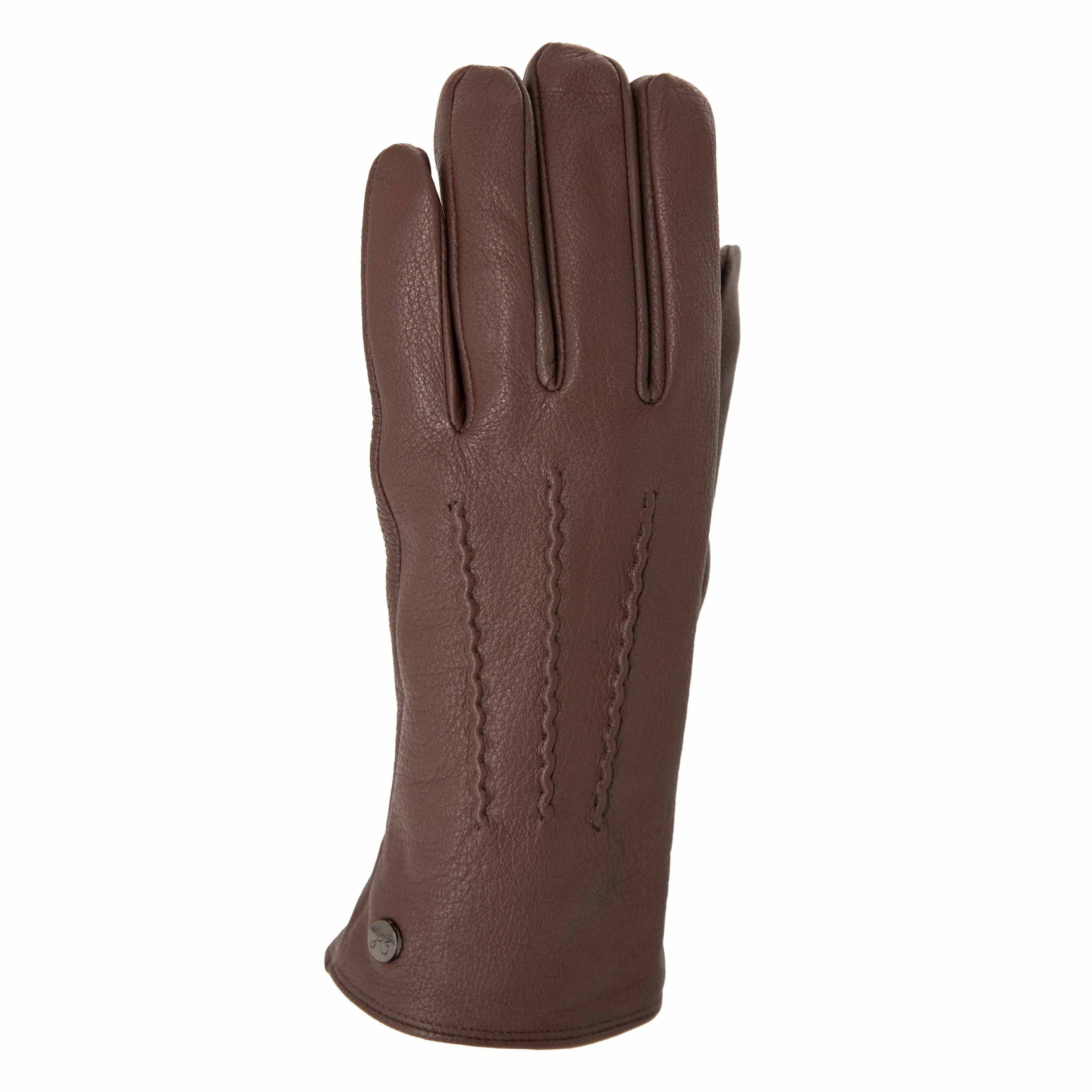 JESS – Ziegenlederhandschuhe mit Kaschmir Wolle Fütterung - Touchfunktion