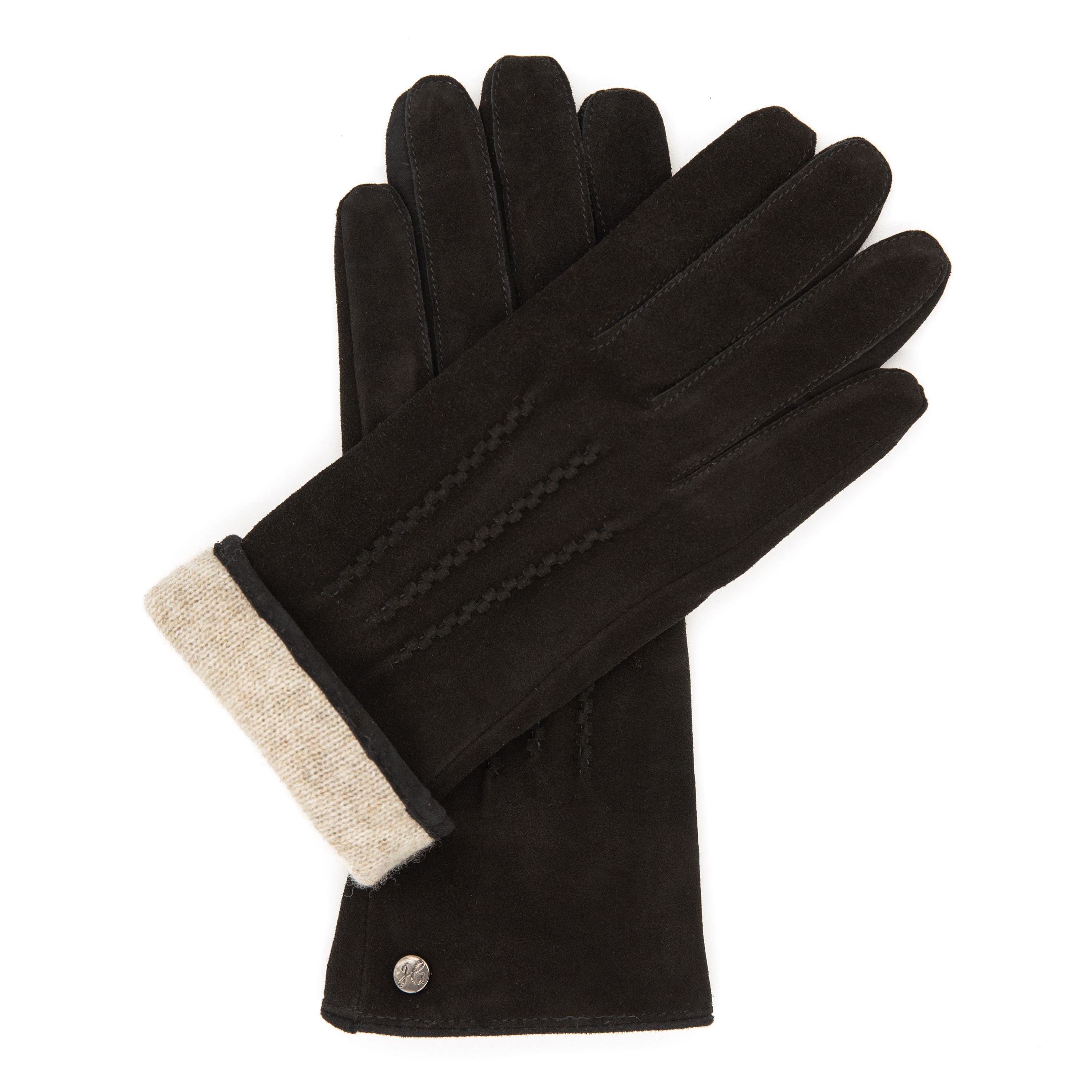velours handschuhe LEYLA – Velourleder Damenhandschuhe mit Kaschmir Wolle Fütterung – Hand Gewand by Weikert®