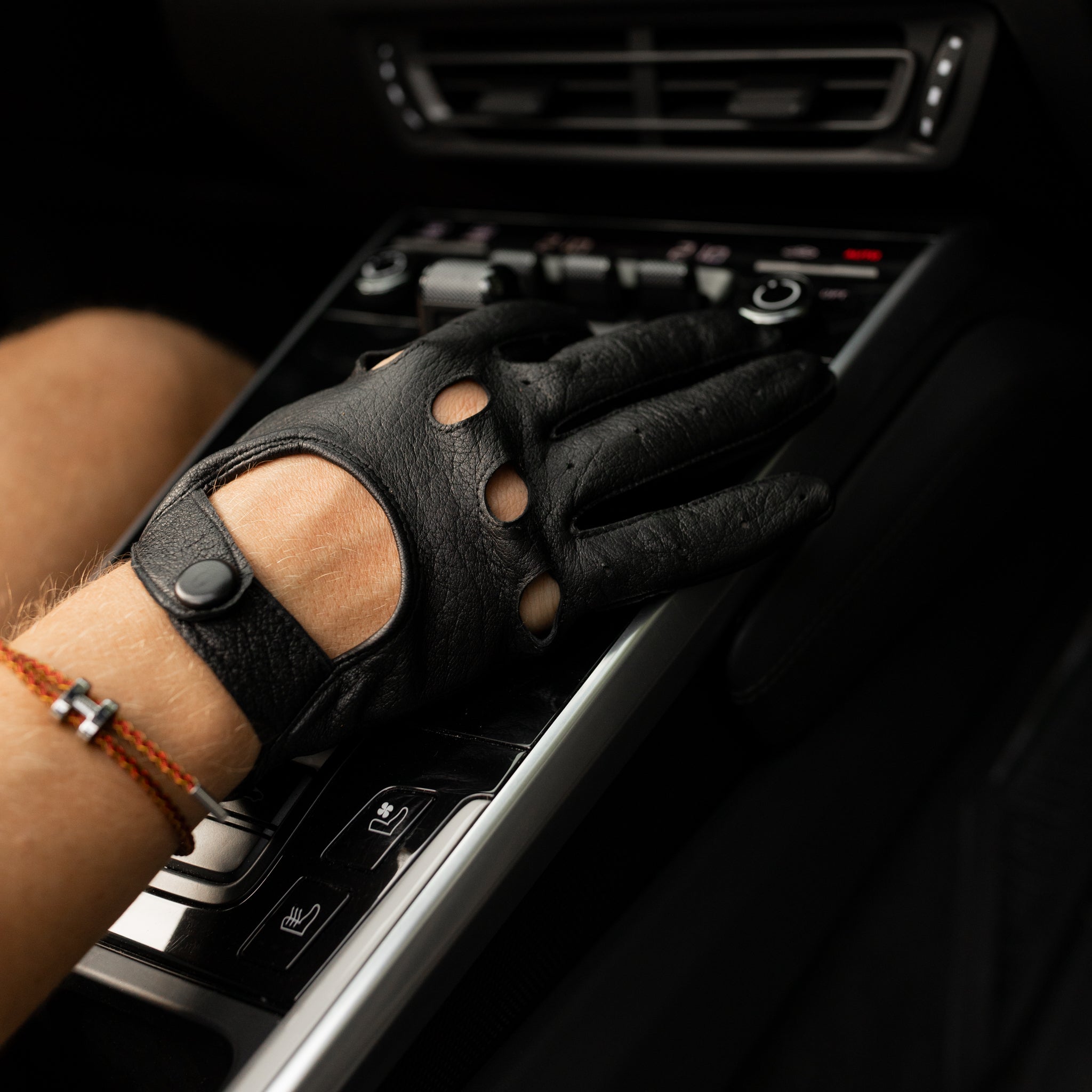 PETE – Autofahrer Handschuhe - Ziegenleder - Touchfunktion