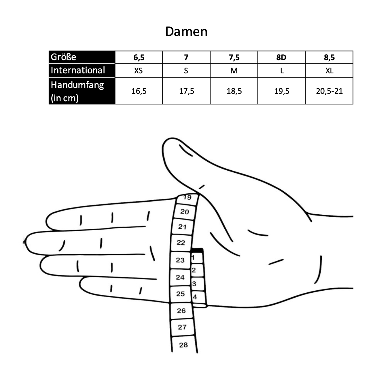 Stella - Lammlederhandschuhe mit Baumwolle-Innenhandschuhe - Touchfunktion