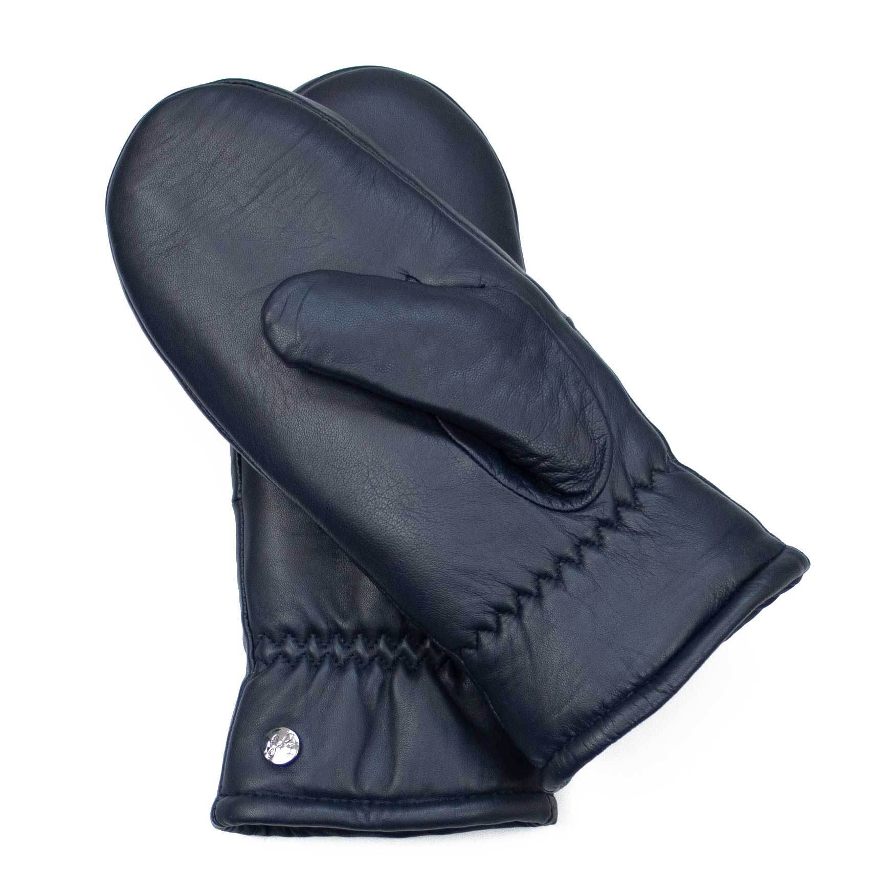 HANNI - Lammleder Damenfäustling mit Merino Lammfell-Fütterung - Touchfunktion