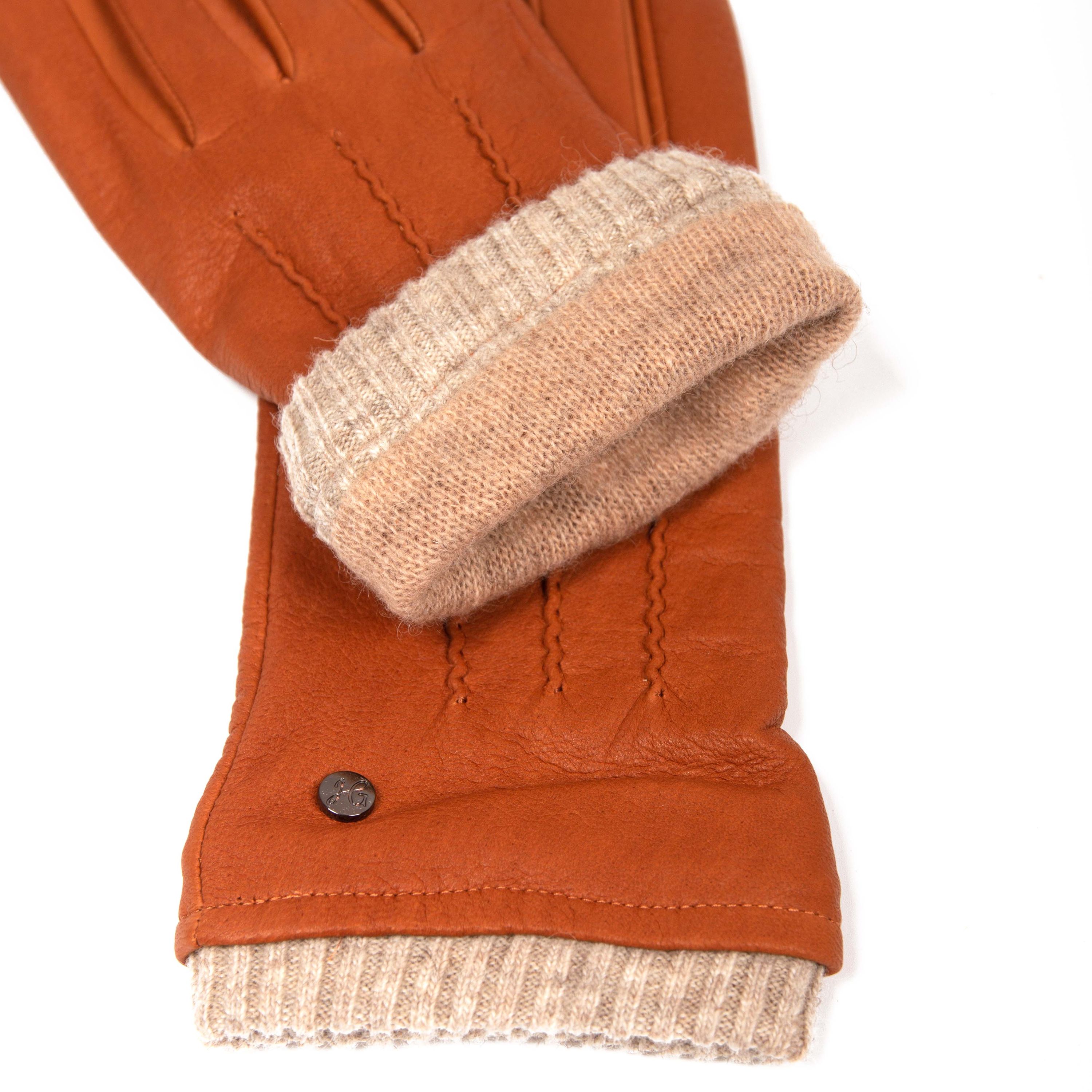 hirschleder handschuhe herren gefüttert HARRY