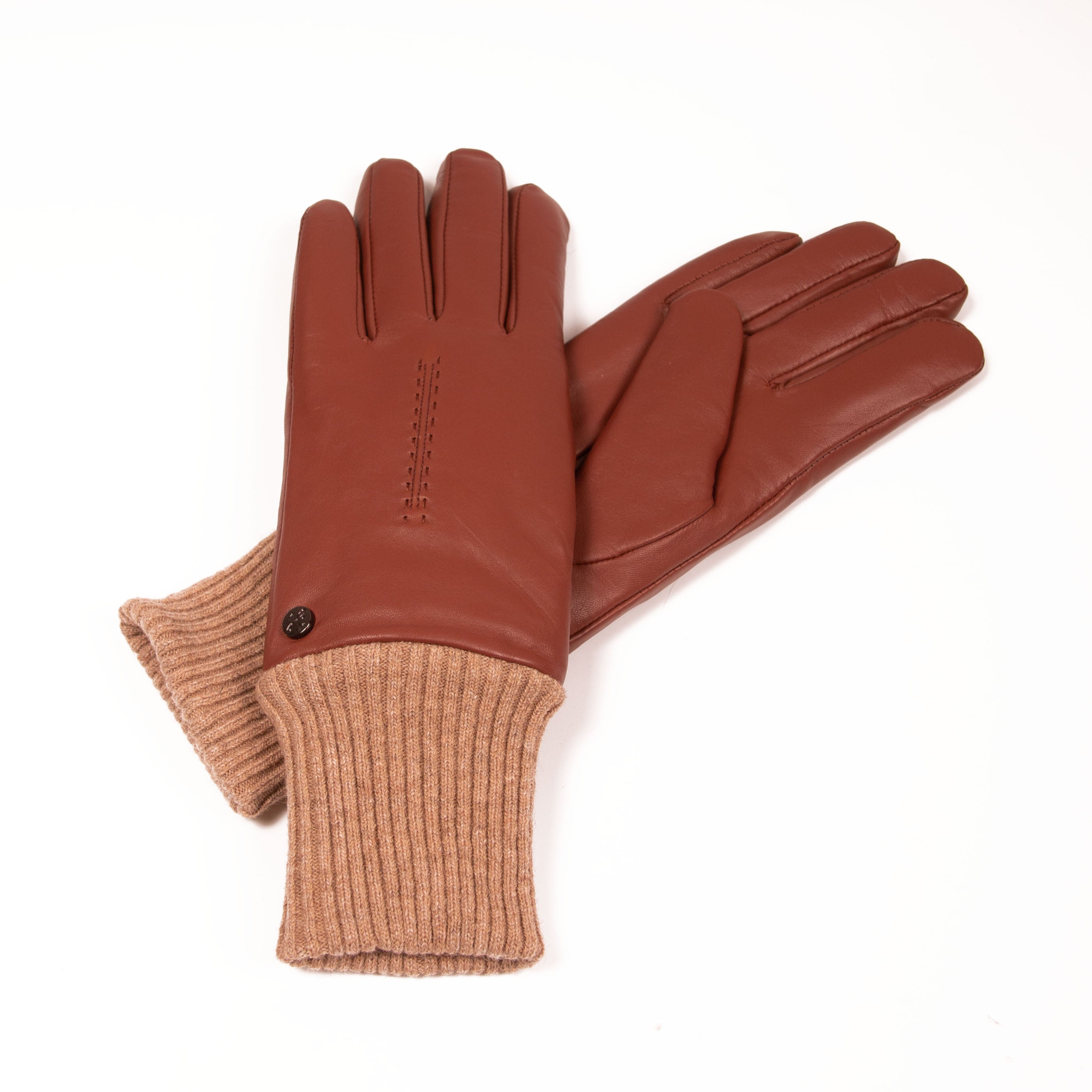 fausthandschuhe lammfell leder damen handschuhe Milou - Lammleder Damenhandschuhe mit Lammfell-Fütterung