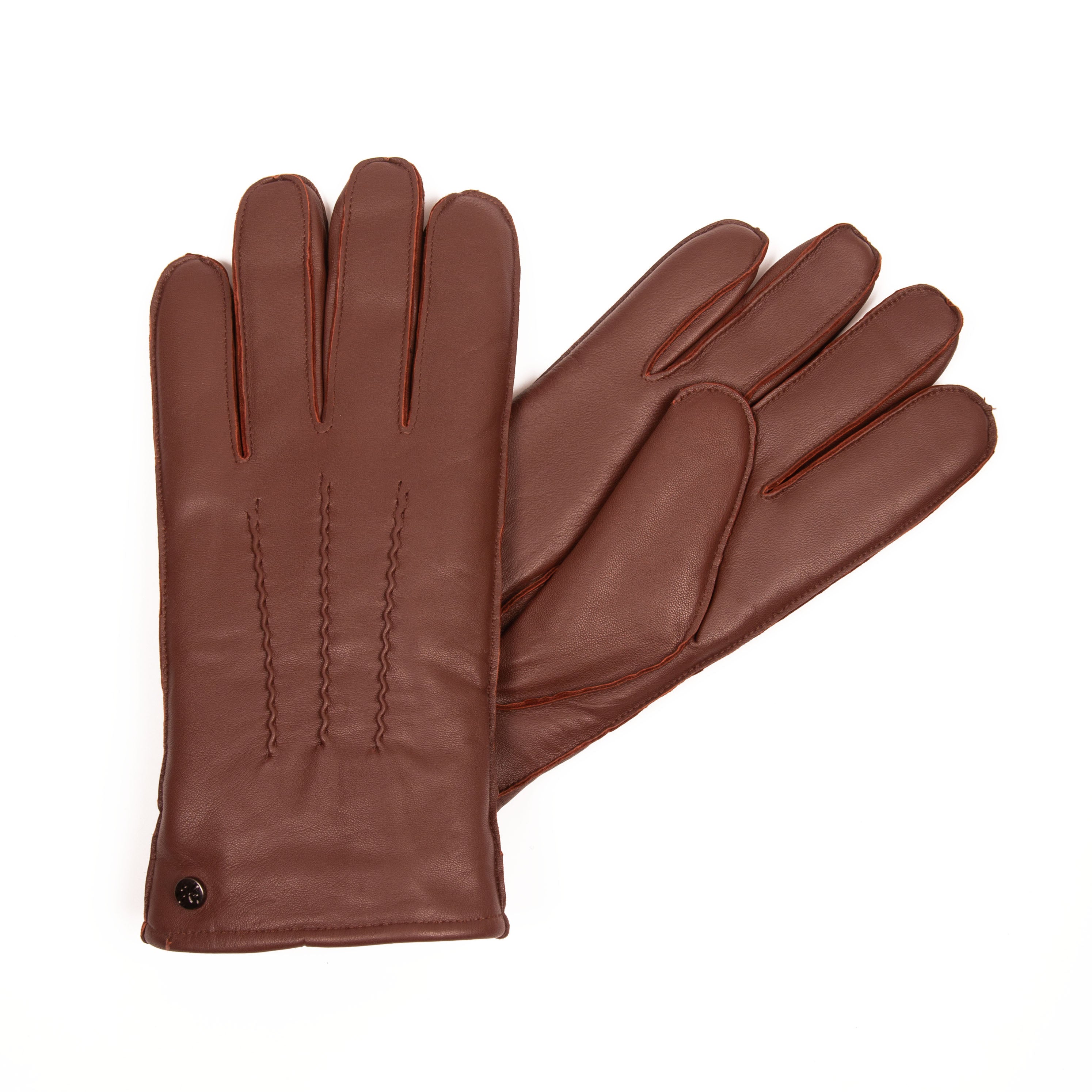 Mr. PROKOP – Lammlederhandschuhe mit Lammfell-Fütterung - Touchfunktion