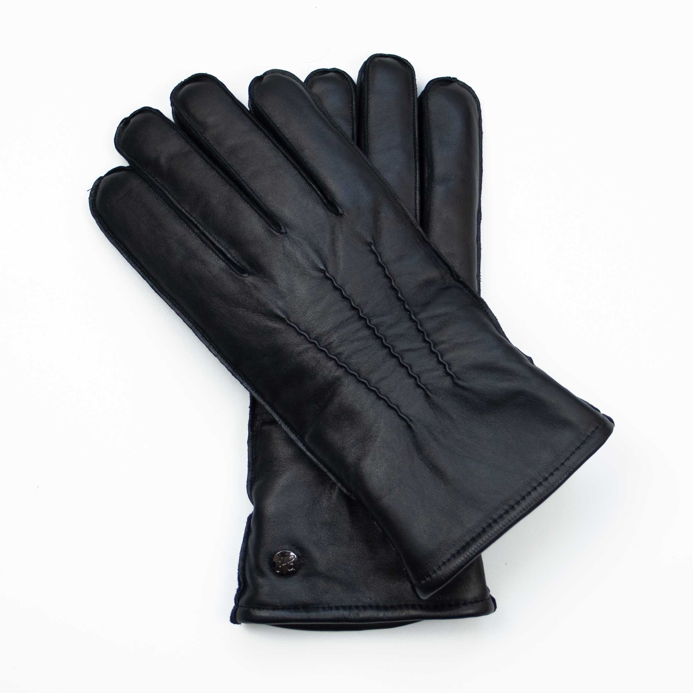 Mr. PROKOP – Lammlederhandschuhe mit Lammfell-Fütterung - Touchfunktion