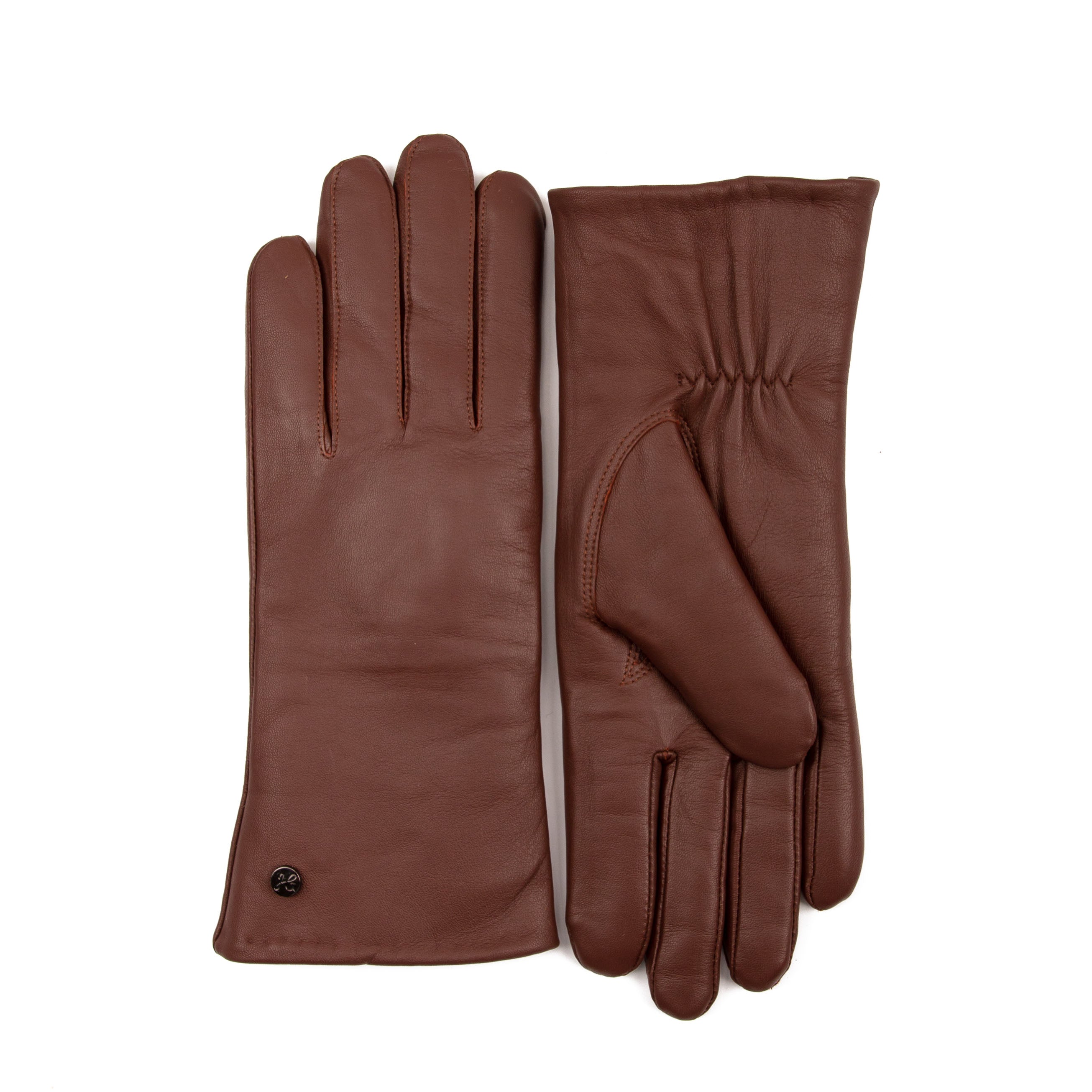 dhdl handschuhe TRAUDL - Lammleder Damenhandschuhe mit Merino Lammfell-Fütterung